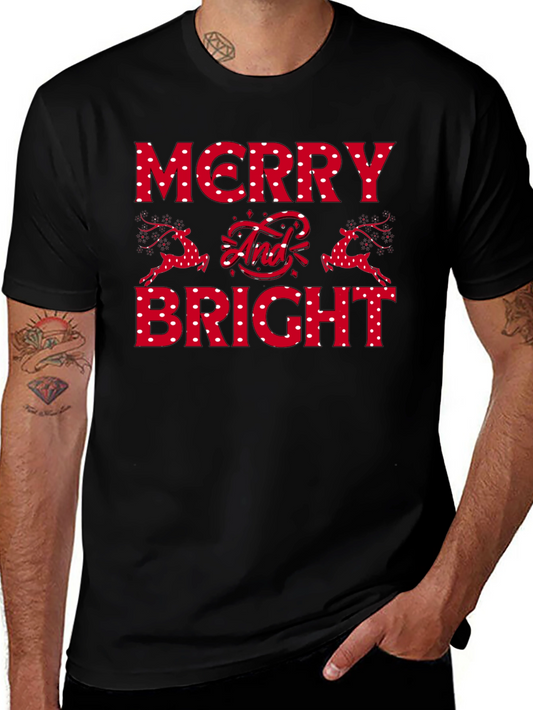 Merry and Bright Holiday T-Shirt