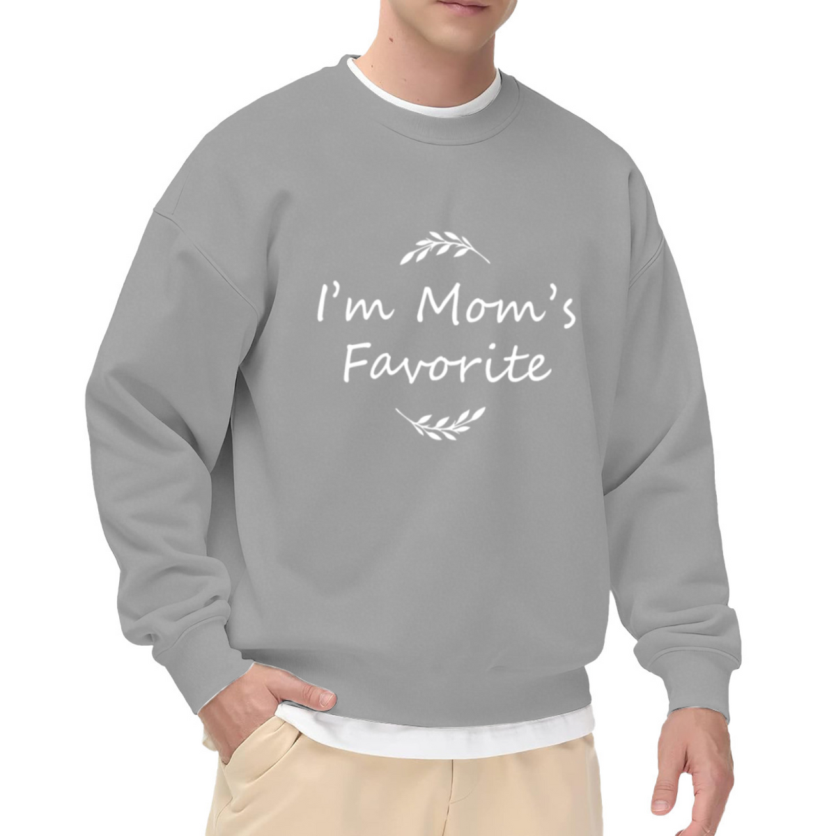 Vintage Retro Sunset Mountain Nature Scenery Crewneck Sweatshirt