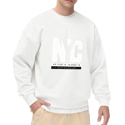 NYC Coordinate City Statement Crewneck Sweatshirt