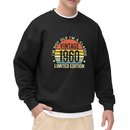 Red Devil Horn Skull Gothic Horror Graphic Crewneck Sweatshirt