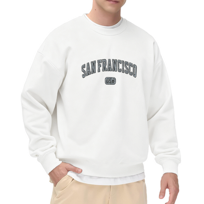 Vintage San Francisco USA College Style Crewneck Sweatshirt
