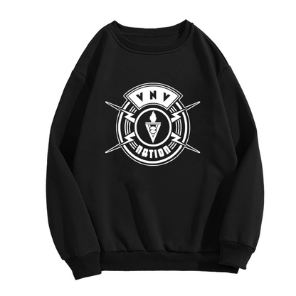 VNV Nation Electronic Music Band Logo Crewneck Sweatshirt