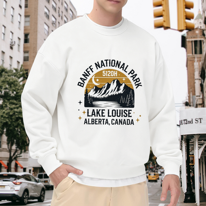 Banff National Park Lake Louise Vintage Mountain Crew