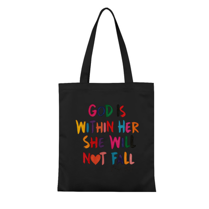 Simple Shh Quiet Face Canvas Tote | Library Study Minimal Soft Tone Shoulder Bag
