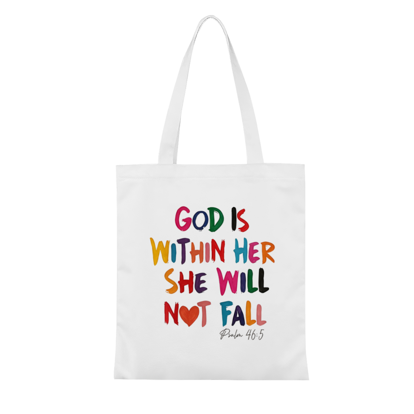 Simple Shh Quiet Face Canvas Tote | Library Study Minimal Soft Tone Shoulder Bag