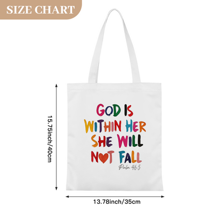 Simple Shh Quiet Face Canvas Tote | Library Study Minimal Soft Tone Shoulder Bag