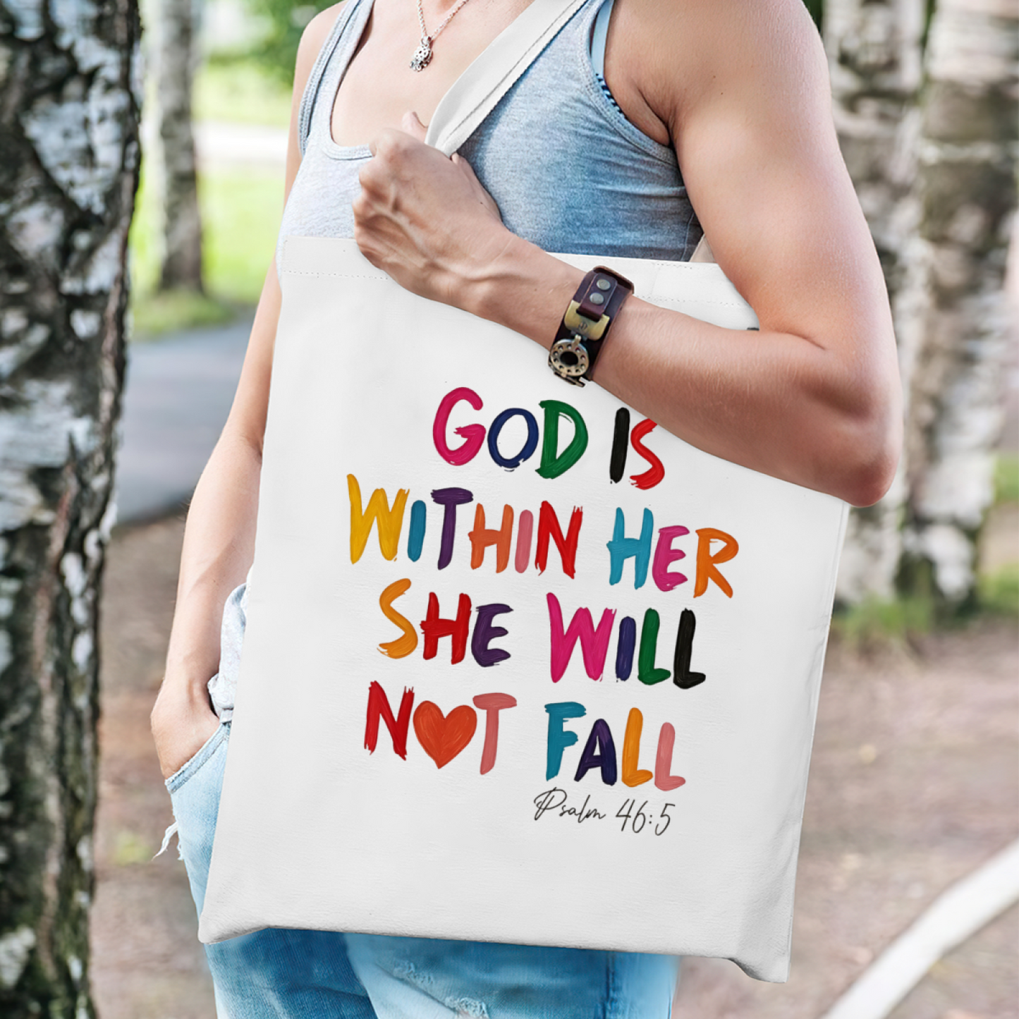 Simple Shh Quiet Face Canvas Tote | Library Study Minimal Soft Tone Shoulder Bag