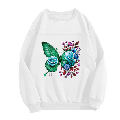 Simple Number 2 Minimalist Casual Crewneck Sweatshirt