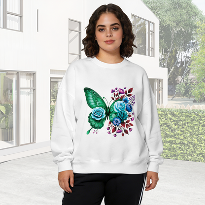 Simple Number 2 Minimalist Casual Crewneck Sweatshirt