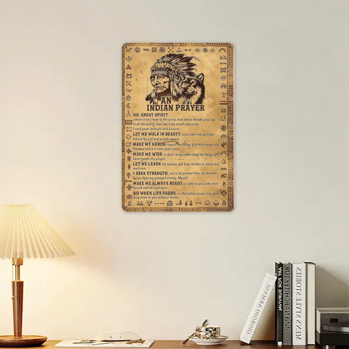 Romantic Black Cat Moon Love Quote Retro Tin Wall Art