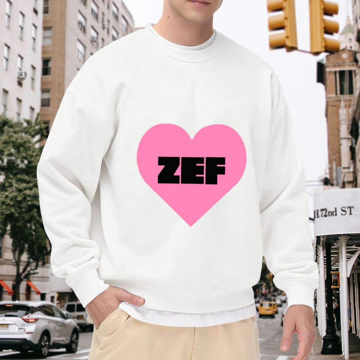 Skeleton Playing Guitar Rock Music Lovers Crewneck Sweatshirt