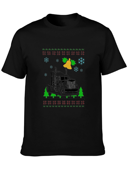 Truck Christmas Sweater T-Shirt