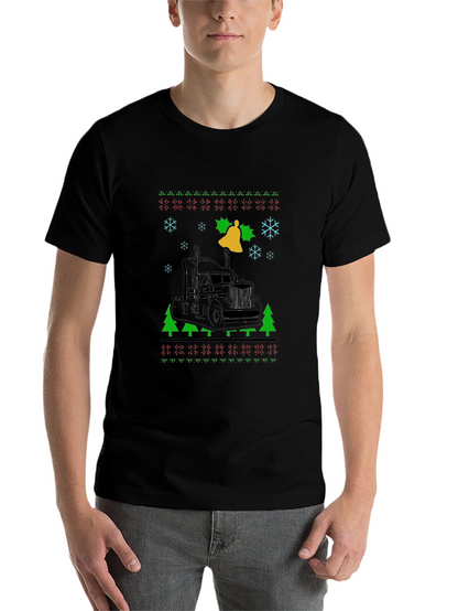 Truck Christmas Sweater T-Shirt
