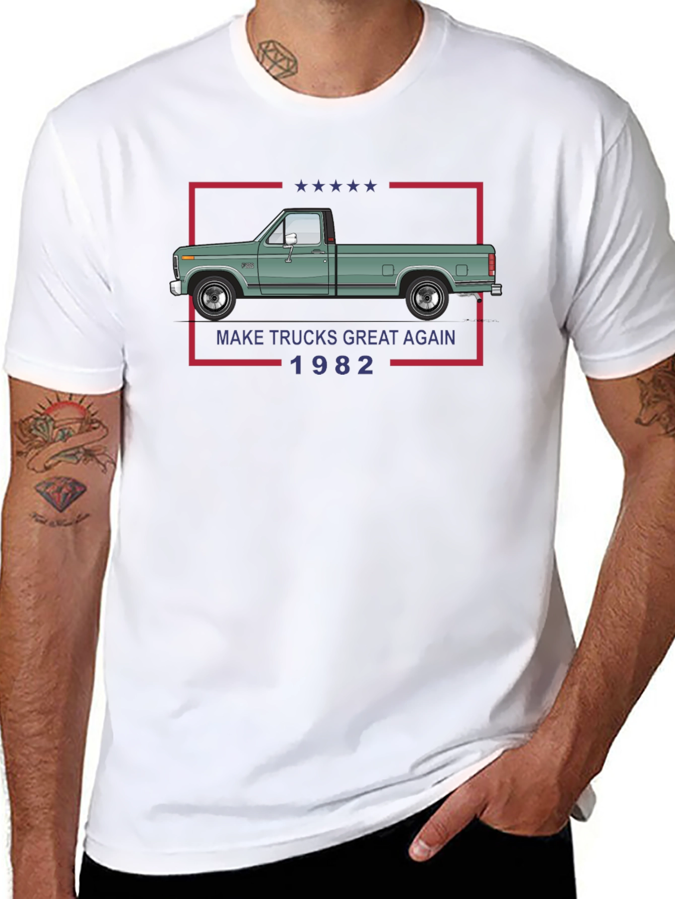 Make Trucks Great Again 1982 T-Shirt