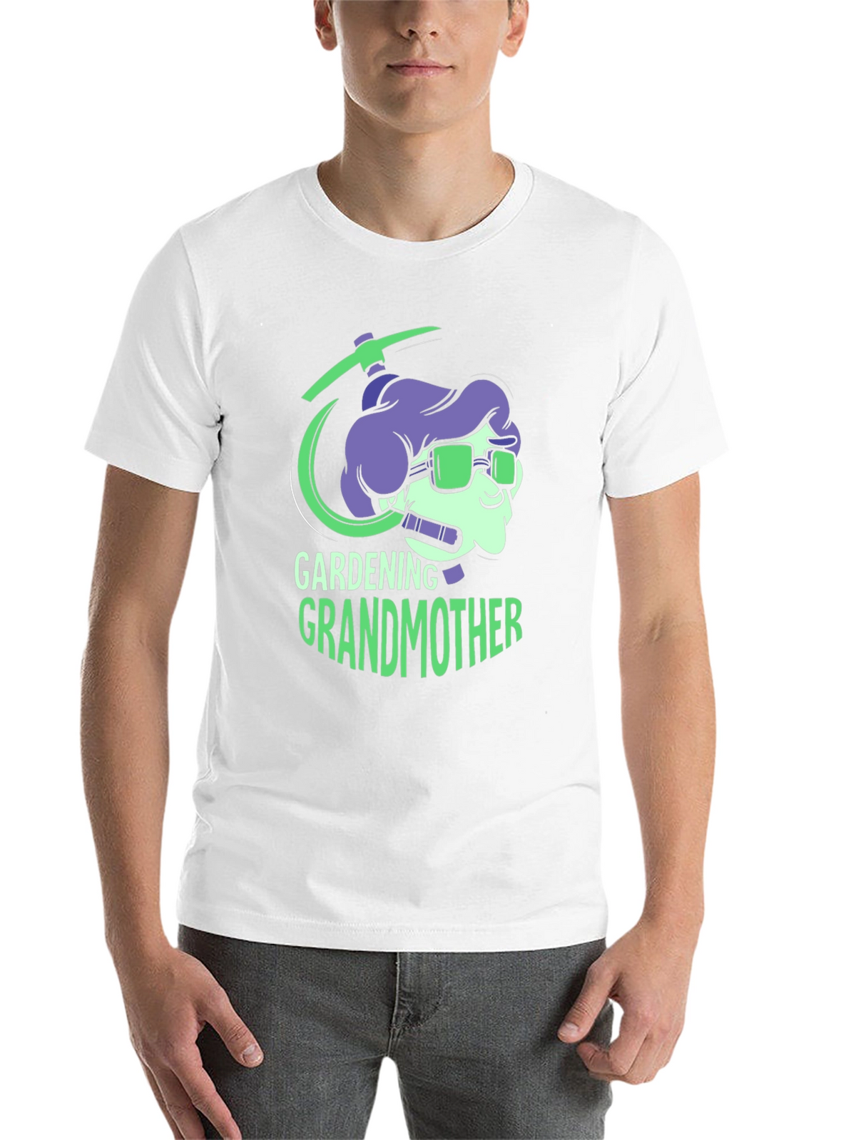 Gardening Grandmother Graphic Tee - Unique Design