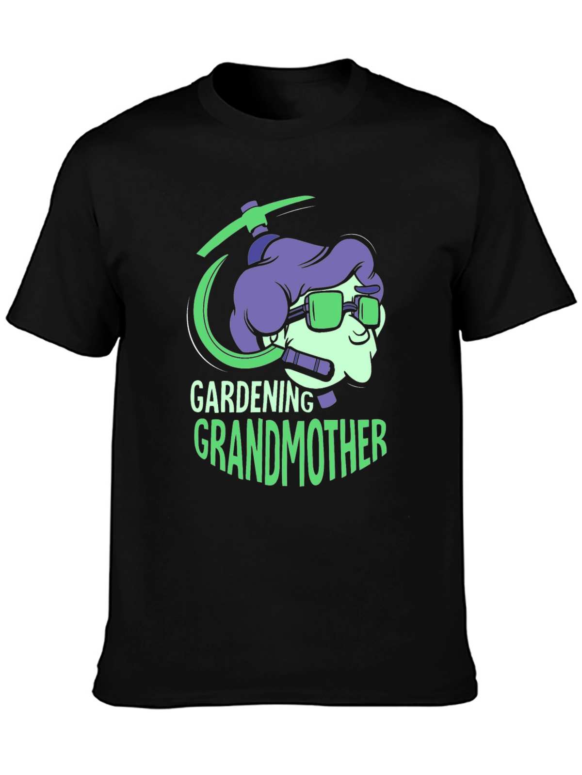Gardening Grandmother Graphic Tee - Unique Design