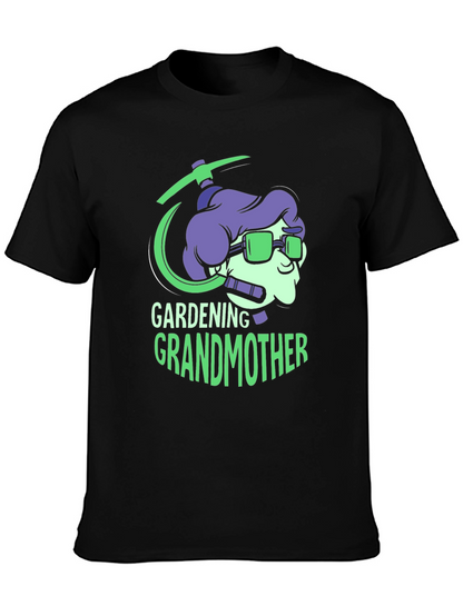 Gardening Grandmother Graphic Tee - Unique Design
