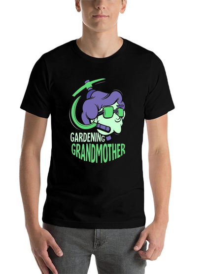 Gardening Grandmother Graphic Tee - Unique Design