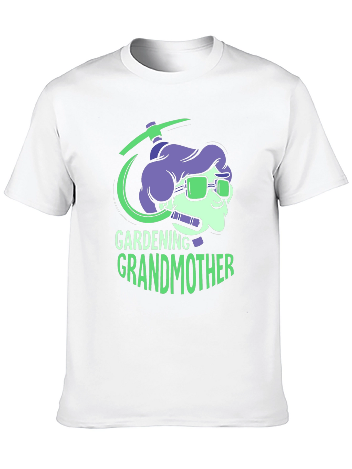 Gardening Grandmother Graphic Tee - Unique Design