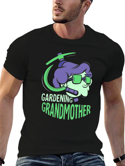 Gardening Grandmother Graphic Tee - Unique Design