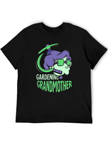Gardening Grandmother Graphic Tee - Unique Design