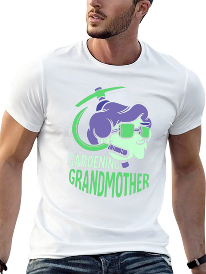 Gardening Grandmother Graphic Tee - Unique Design