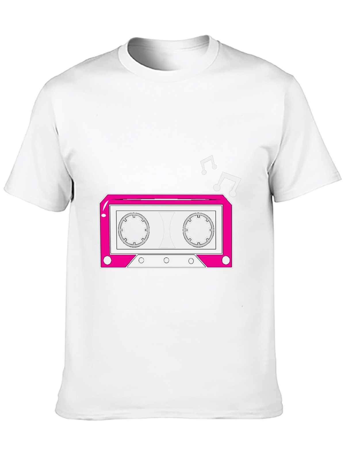 Retro Cassette Tape Graphic Tee - Music Lovers Shirt