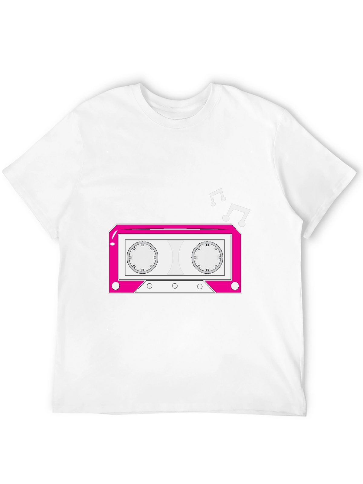 Retro Cassette Tape Graphic Tee - Music Lovers Shirt