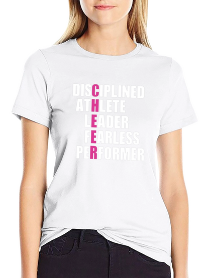 Disciplined Athlete Leader T-Shirt - Motivational