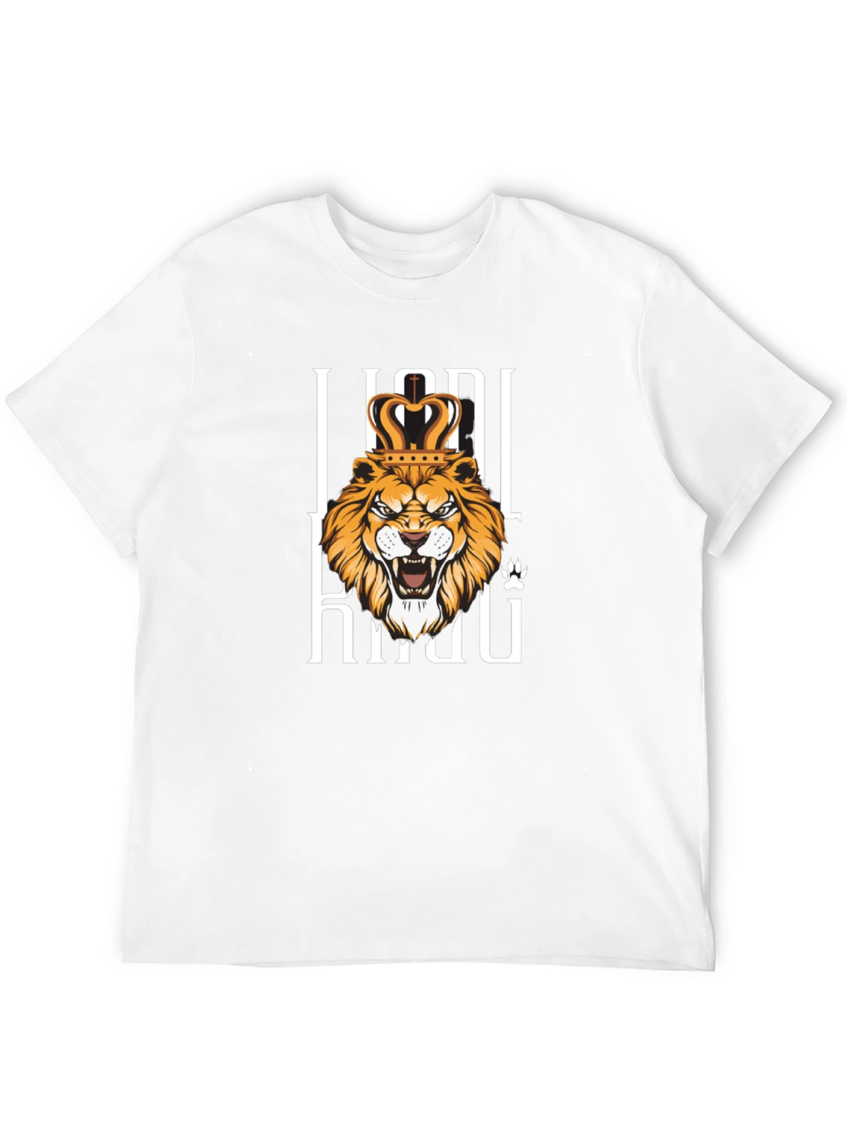 Lion King Graphic Print Black T-Shirt