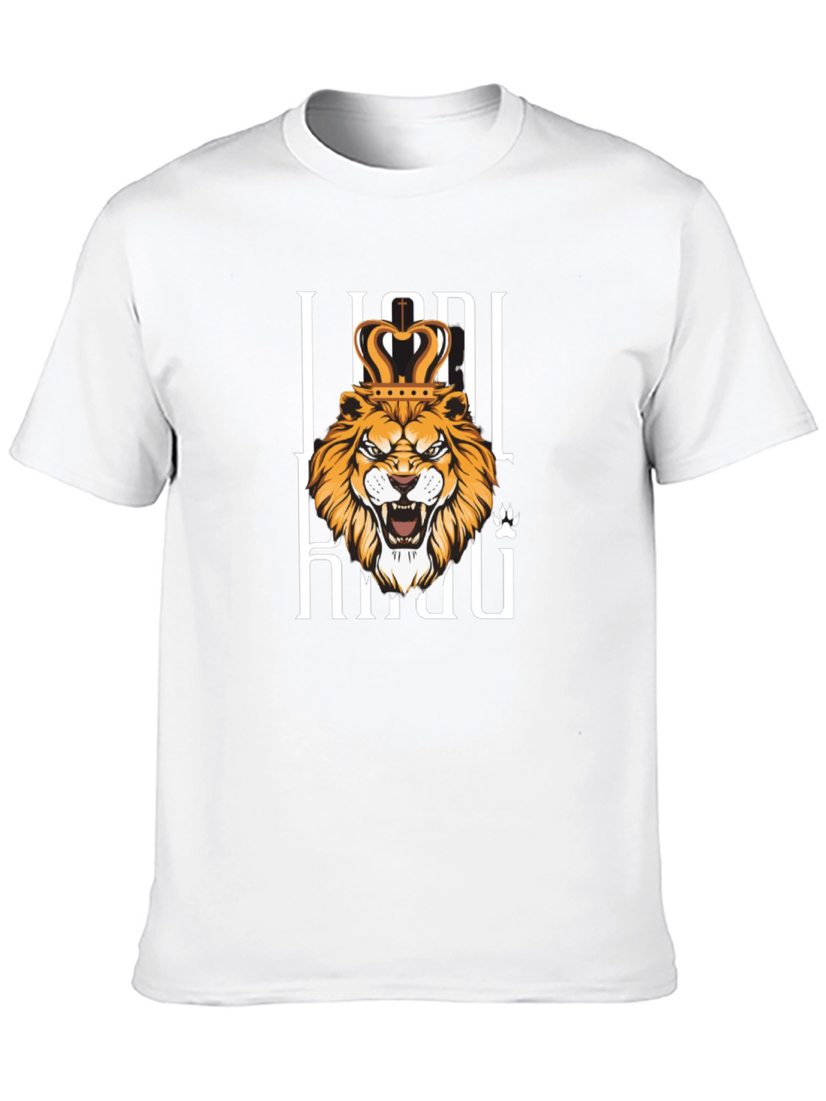 Lion King Graphic Print Black T-Shirt