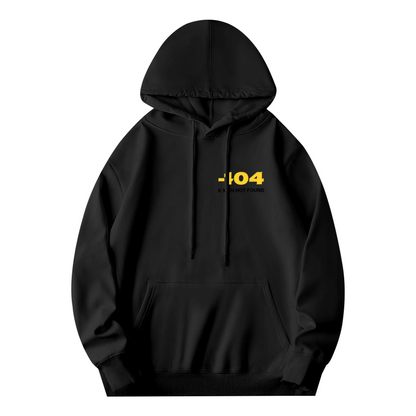 Bold 104 Number Graphic Streetwear Hoodie