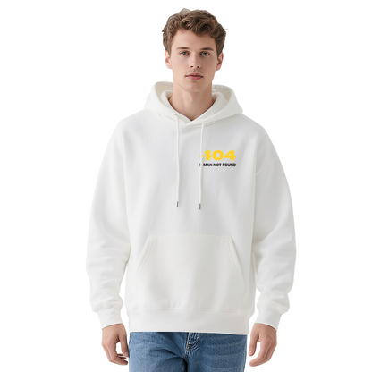 Bold 104 Number Graphic Streetwear Hoodie