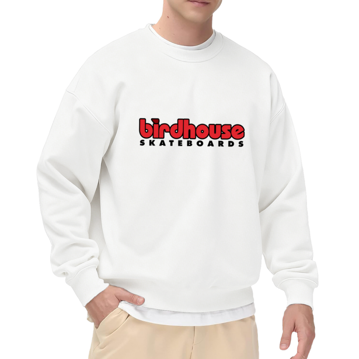 Birdhouse Skateboards Classic Skate Culture Crewneck Sweatshirt