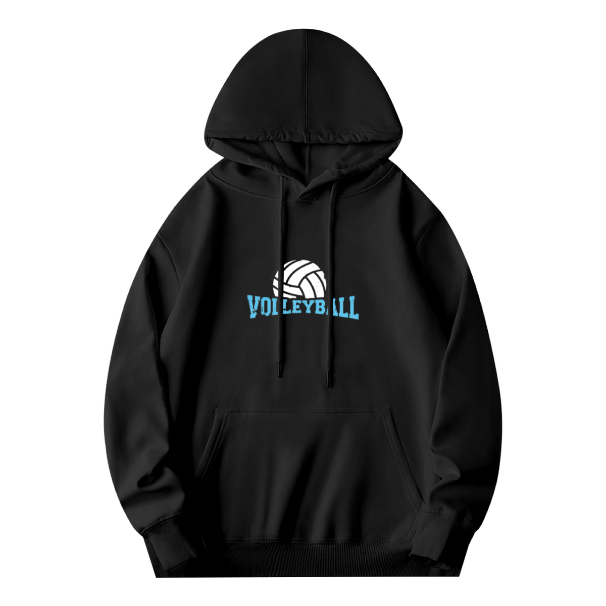 Sport Volleyball Graphic Print Hoodie