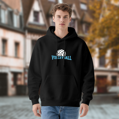 Sport Volleyball Graphic Print Hoodie