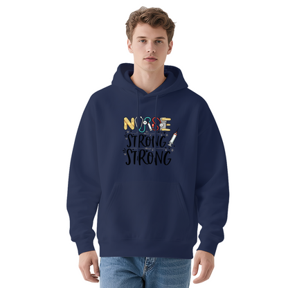 Inspirational Nurse Strong Pride Theme Pullover Hoodie