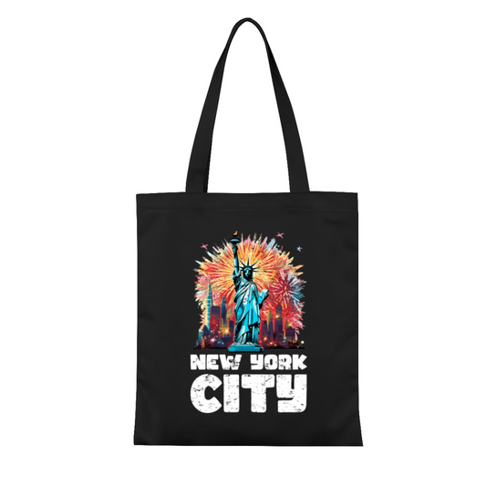 Vintage Revolutionary USA Flag Canvas Bag | Retro Patriotic History Shoulder Tote