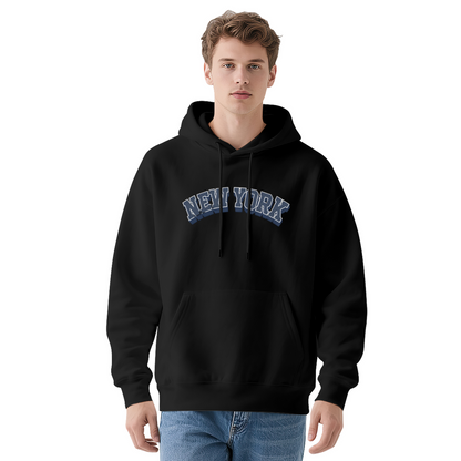 Retro NEW YORK Vintage City Letter Hoodie