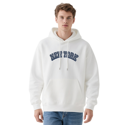 Retro NEW YORK Vintage City Letter Hoodie