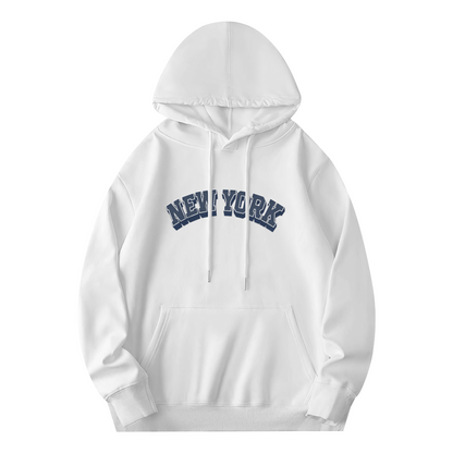Retro NEW YORK Vintage City Letter Hoodie