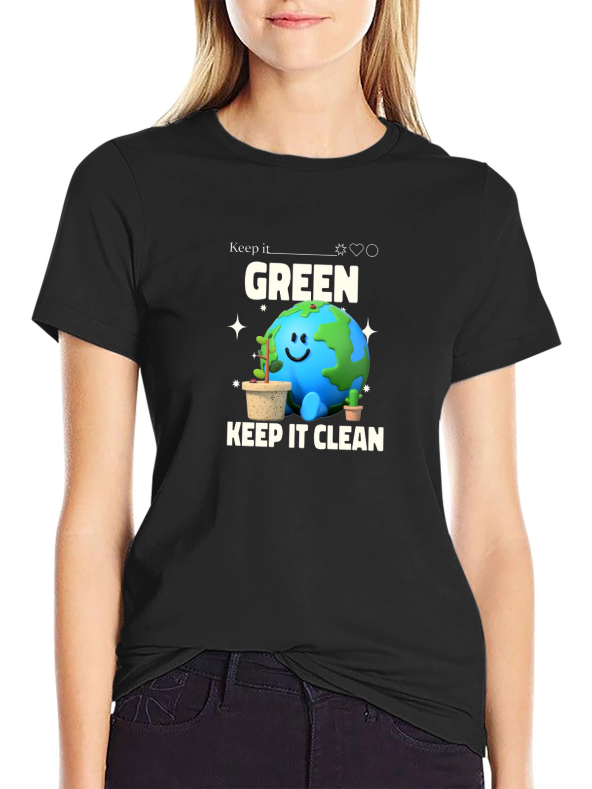 Keep It Green Graphic Tee - Earth Day