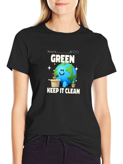Keep It Green Graphic Tee - Earth Day