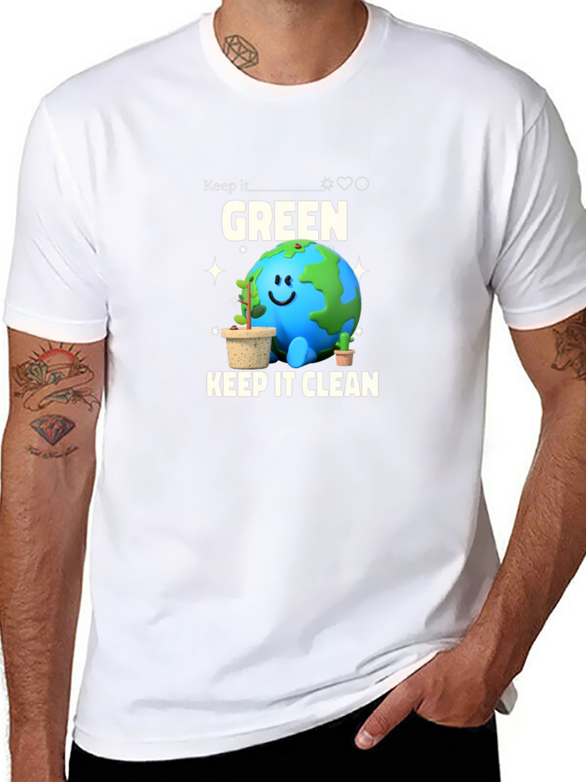 Keep It Green Graphic Tee - Earth Day