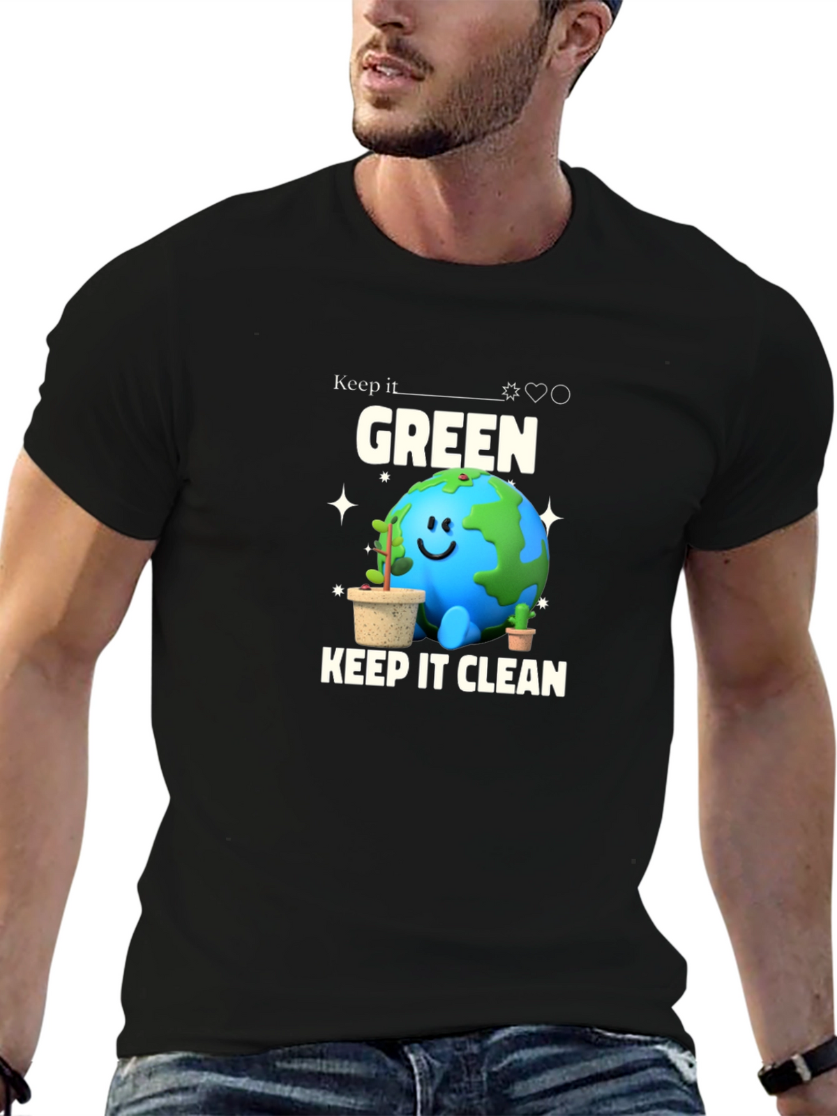 Keep It Green Graphic Tee - Earth Day