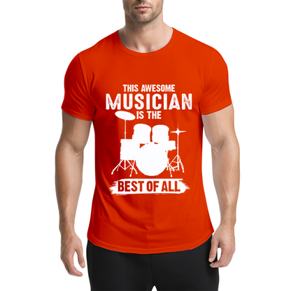 This Awesome Musician Is The Best Drummer T-Shirt