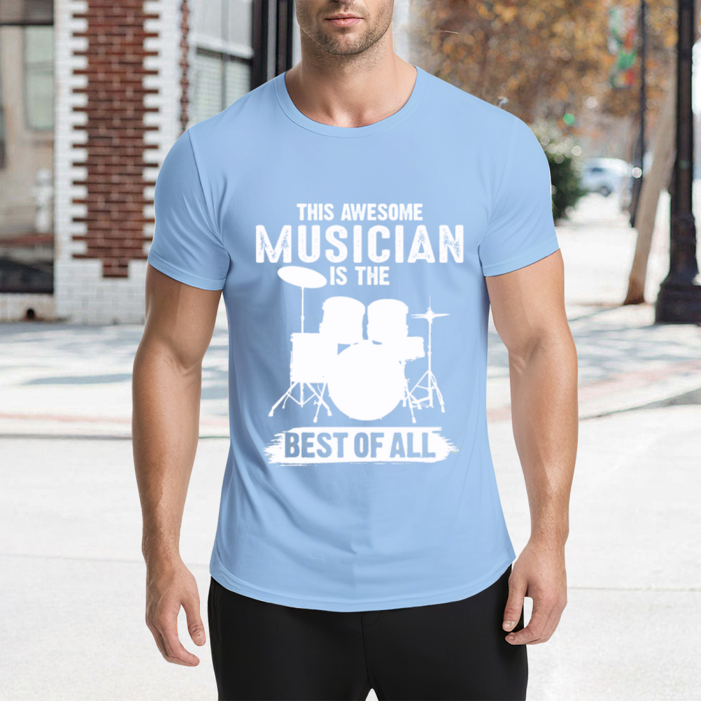 This Awesome Musician Is The Best Drummer T-Shirt