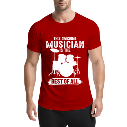 This Awesome Musician Is The Best Drummer T-Shirt