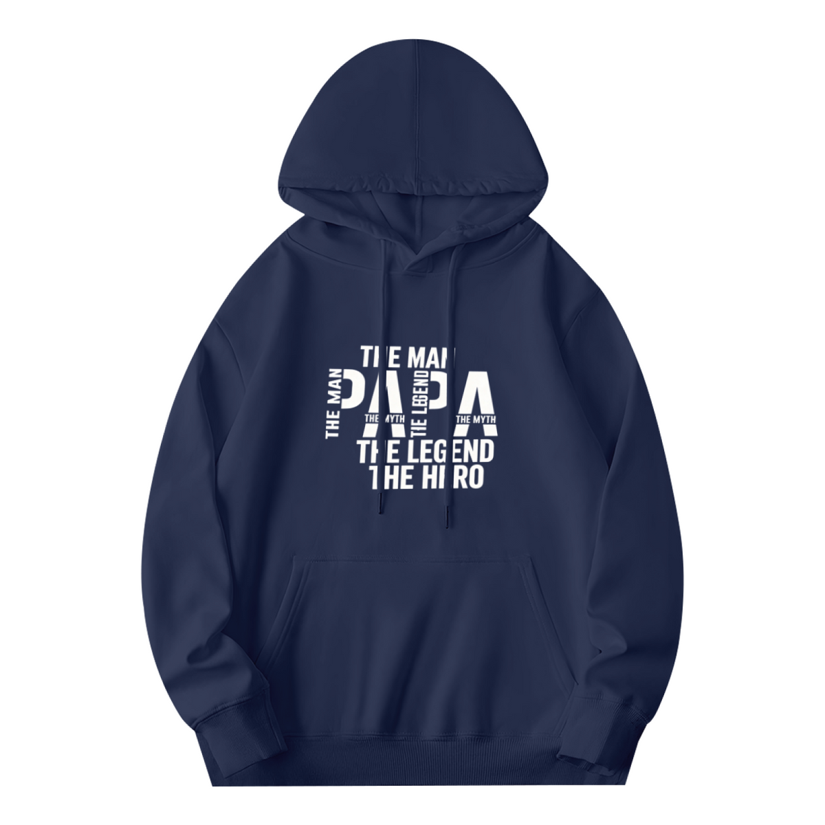 Papa The Man The Myth The Legend The Hero Cool Dad Hoodie