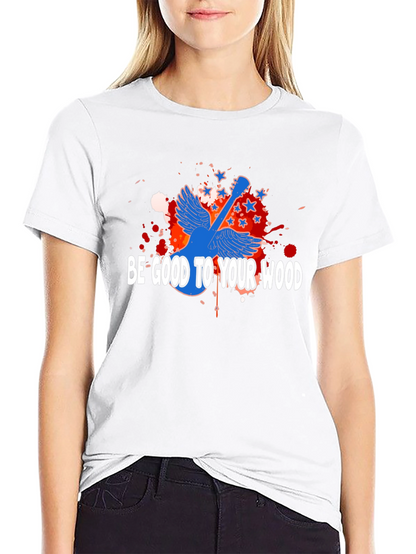 Be Good To Your Wood Guitar T-Shirt
